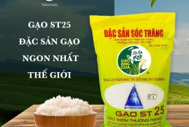 Gạo ngon quà tết